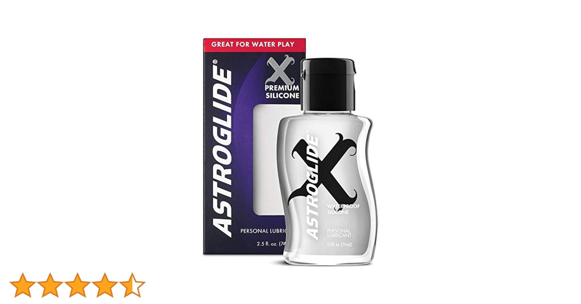 Amazon | アストログライド エックス(X) 2.5 oz (74ml) シリコン